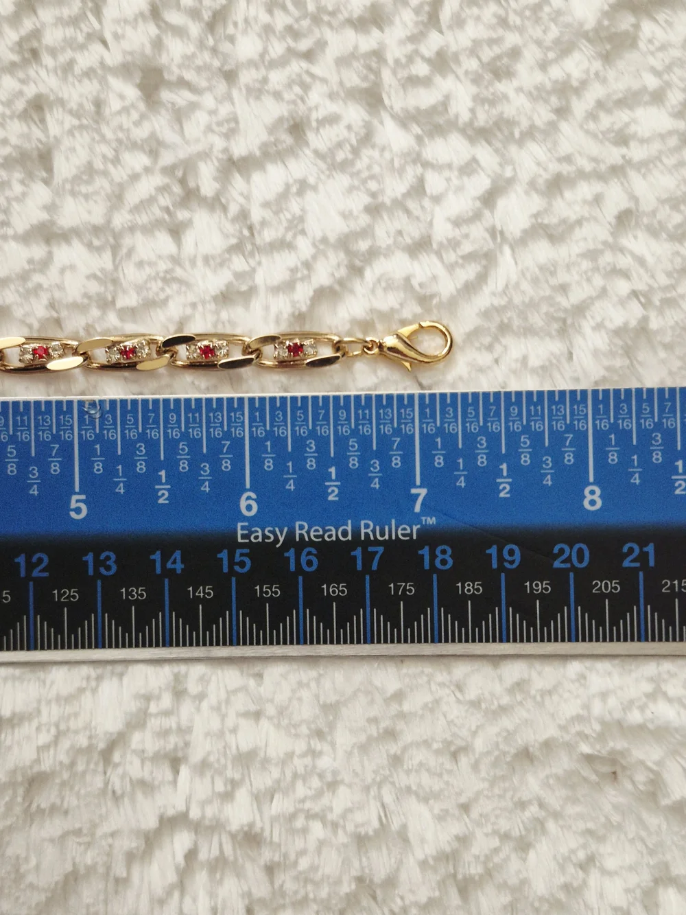 Vintage Gold Plated Link Bracelet